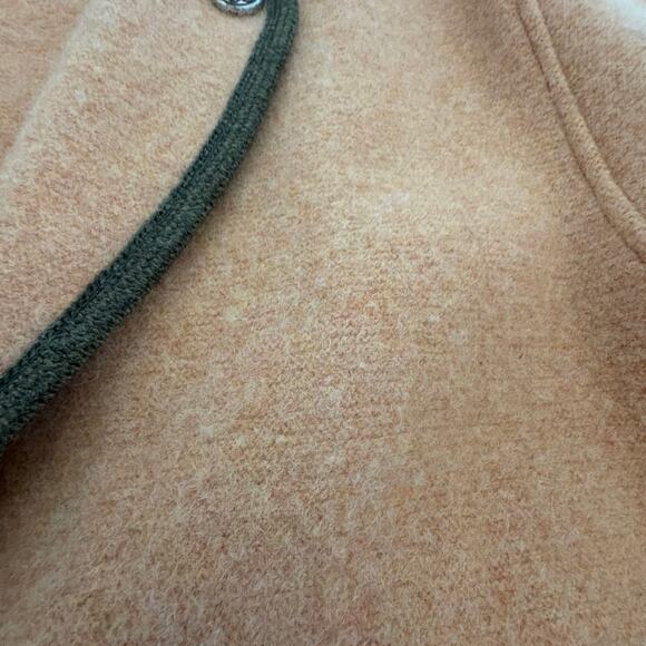 Vintage Wool LodenFrey München Blazer Peach Trimmed Alpine Jacket Scandi Girl - Picture 8 of 13